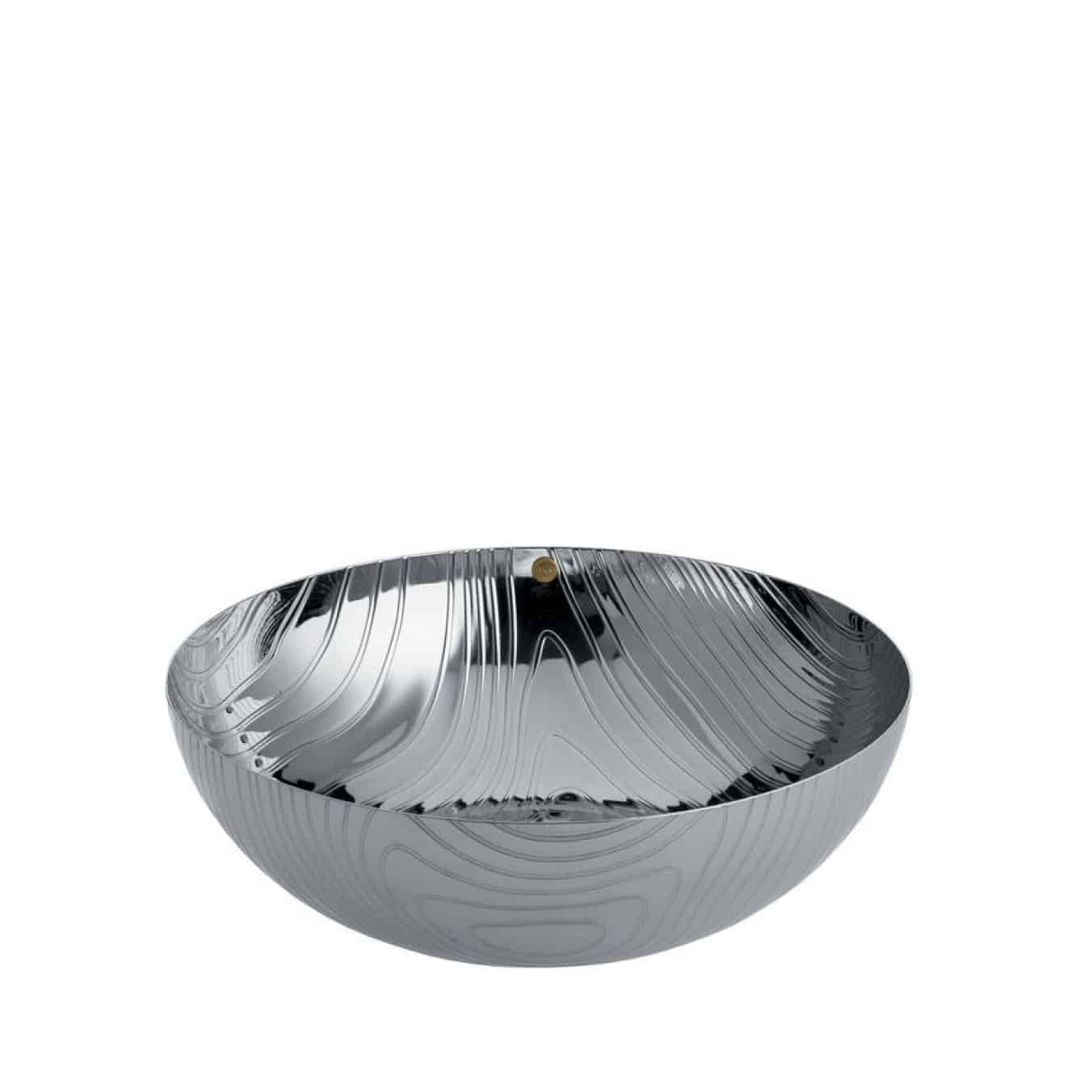 Mishloach Manos | Veneer Bowl & Servers by Alessi, Bartenura Rose Wine & Praline Chocolates - Image 2