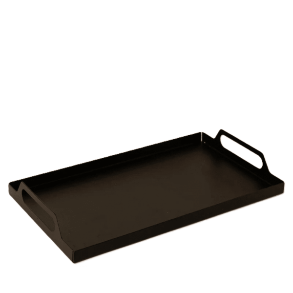 Black Rectangular Serving Tray