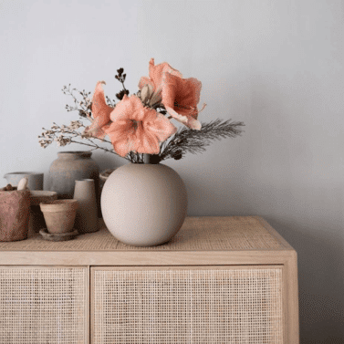 Gift Package | Ball Sand Vase by Cooee & Dried Flowers - Image 3