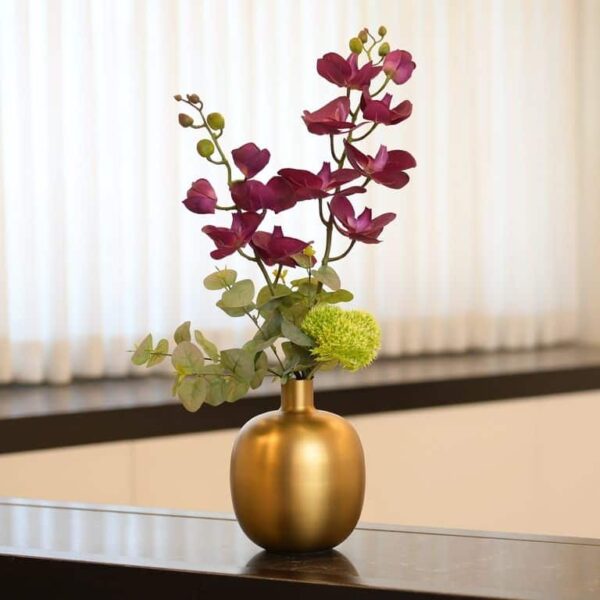 Gift Package | Gold King Faux Flower Arrangement