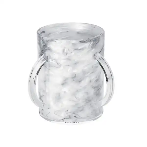 Round Washing Cup, Grey Pearl