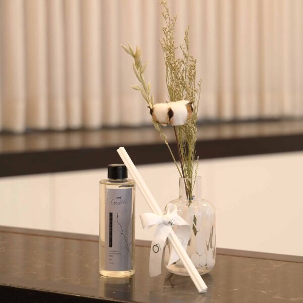 Gift Package | Milky Splash Diffuser with a Cotton Arrangement
