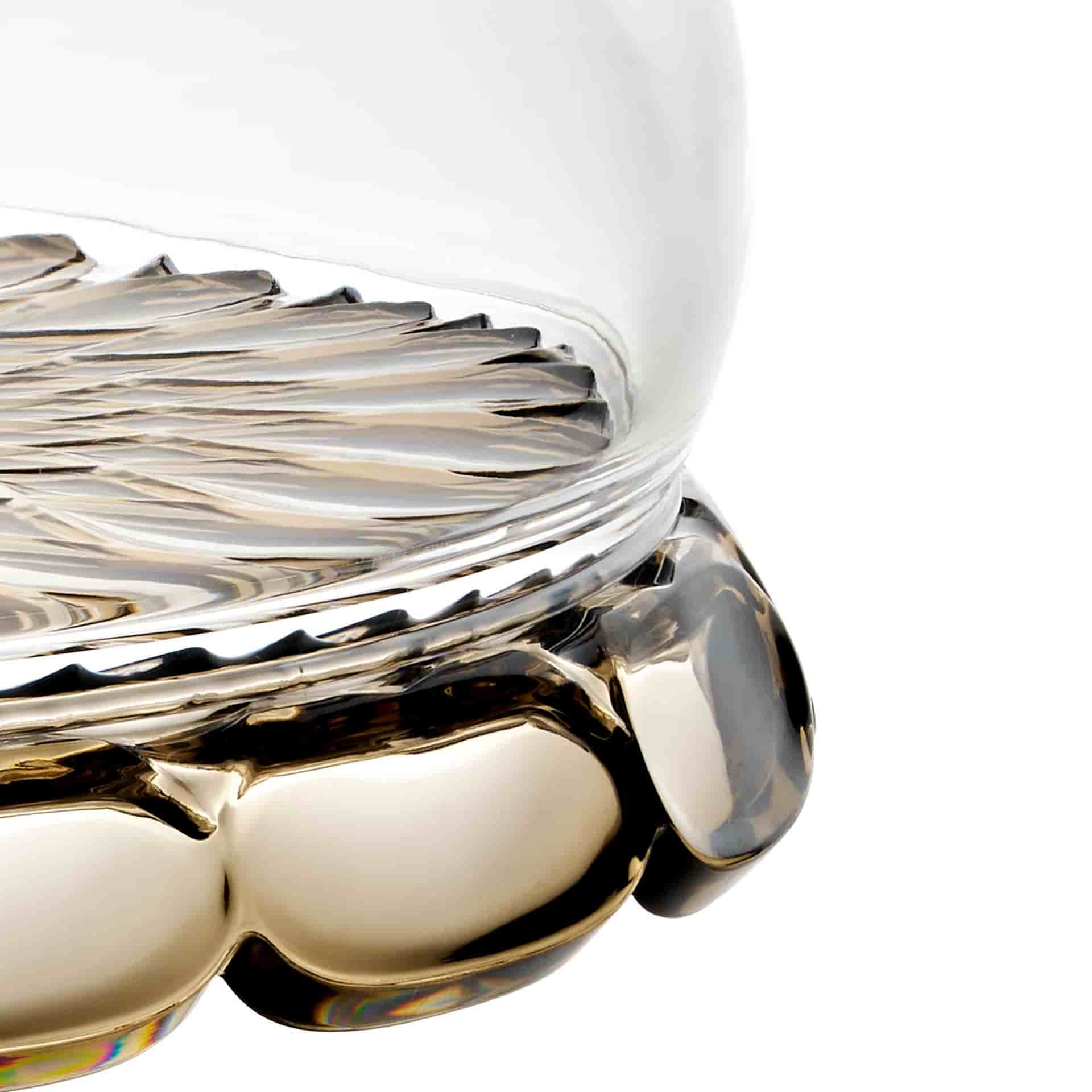 Gift Package | Smoked Cake Stand with Dome and Lemon Meringue Pie - Image 3