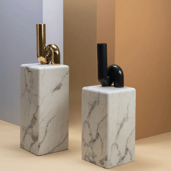 Black Tube Vase - Image 2