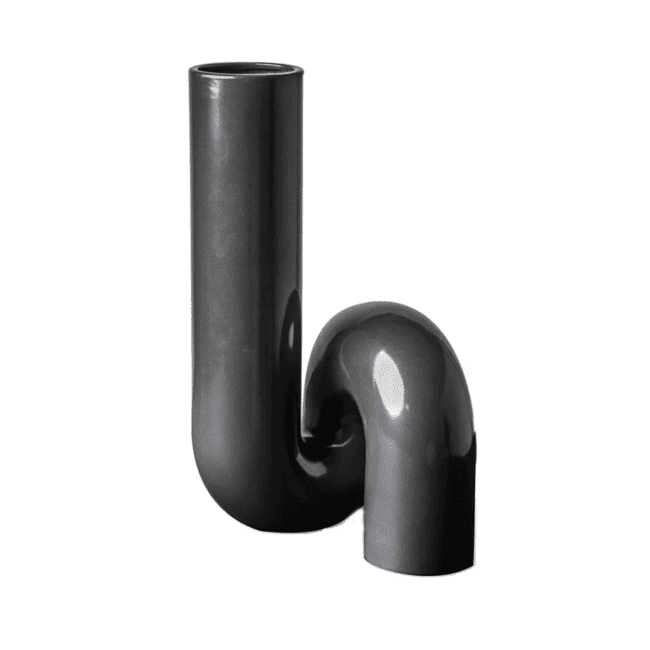 Black Tube Vase