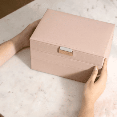Classic Jewelry Box, Set of 3, Blush – תמונה 11