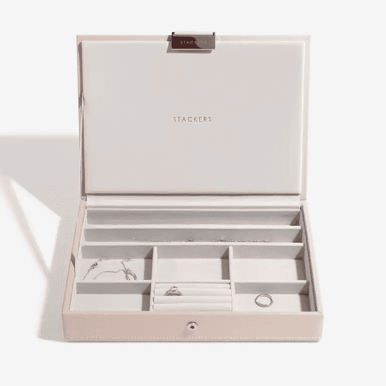 Classic Jewelry Box, Set of 3, Blush – תמונה 2