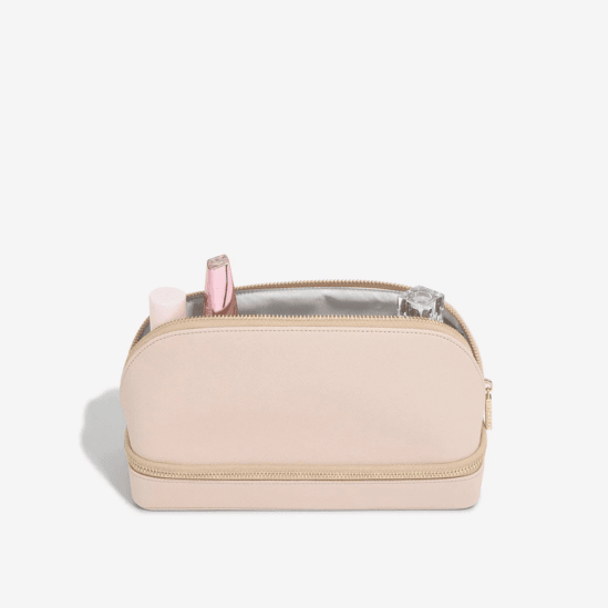 Cosmetic and Jewelry Bag, Blush