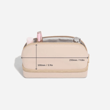 Cosmetic and Jewelry Bag, Blush – תמונה 3