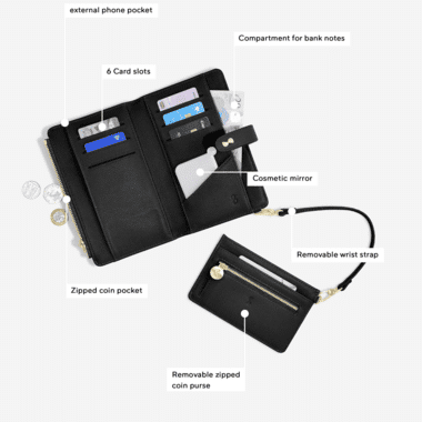 Large Purse, Black - Image 5