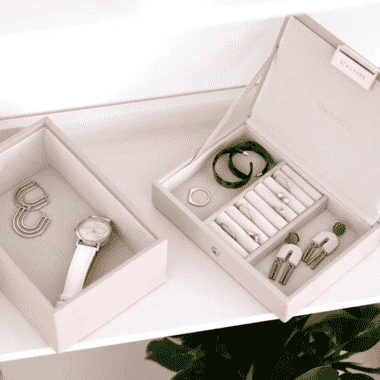 Mini Jewelry Box, Set of 2, Blush – תמונה 6