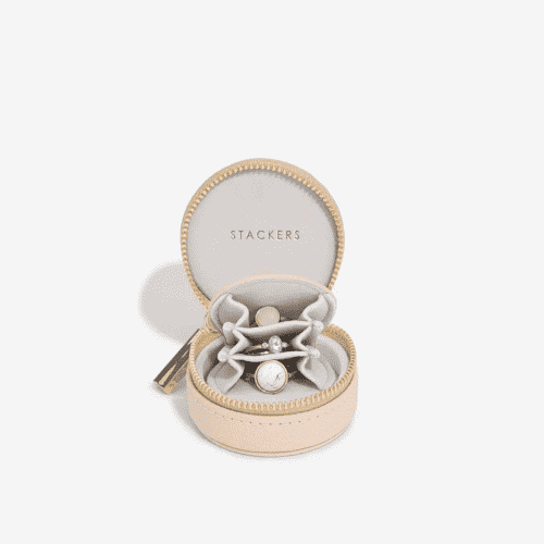 Mini Travel Jewelry Box, Blush