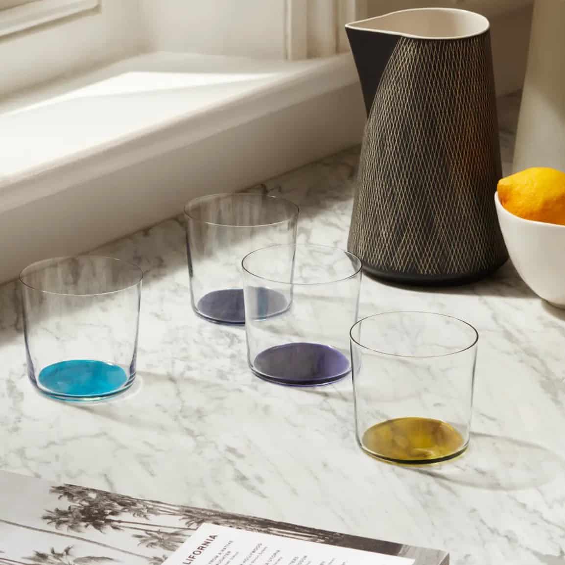 Coro Glasses - Lagoon, Set of 4 - Image 3