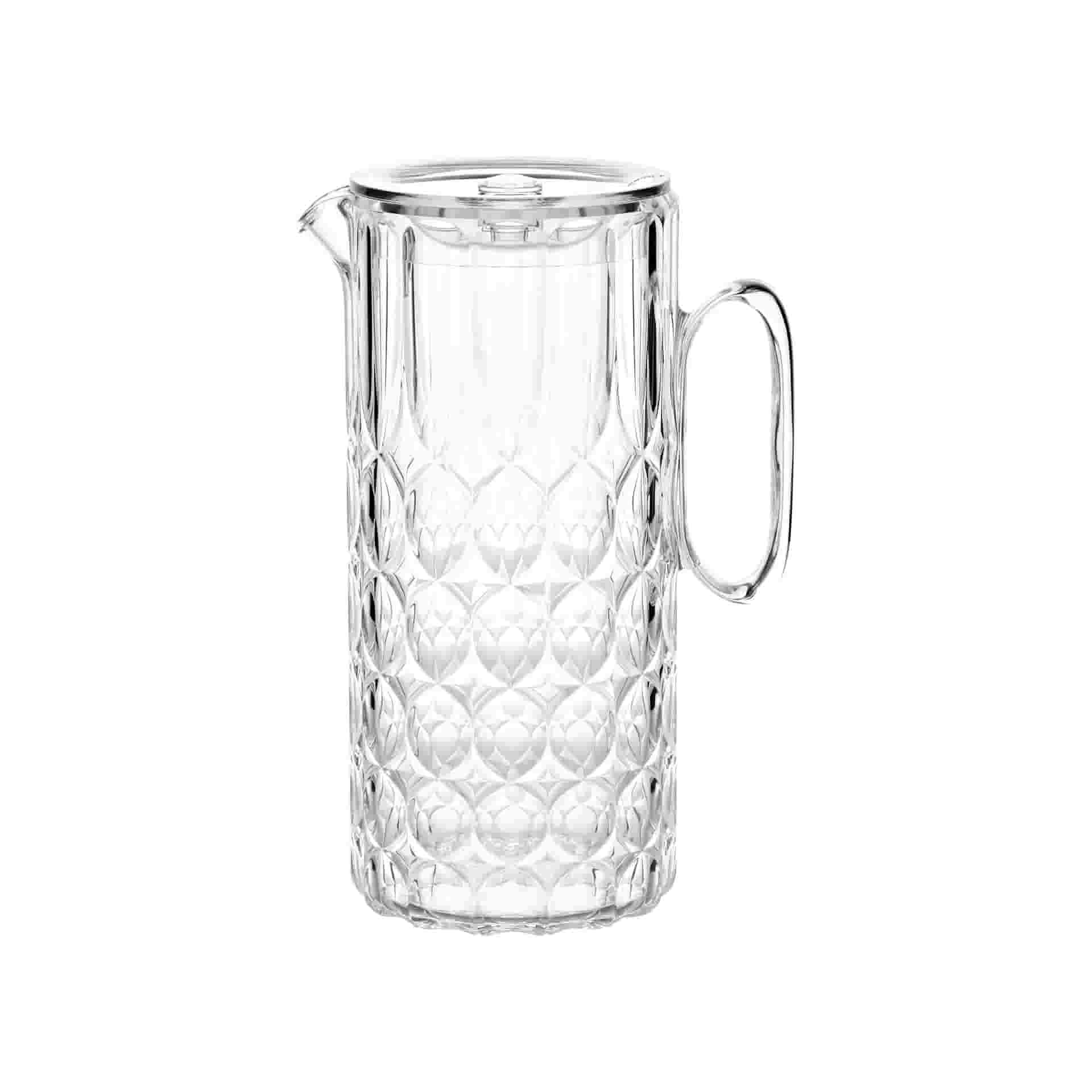 Vanity Acrylic Pitcher, Clear