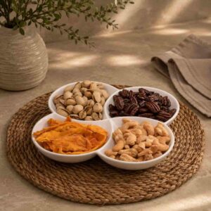 Gift Package | Four-Compartment Nut & Dried Fruit Set